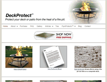 Tablet Screenshot of deckprotect.net